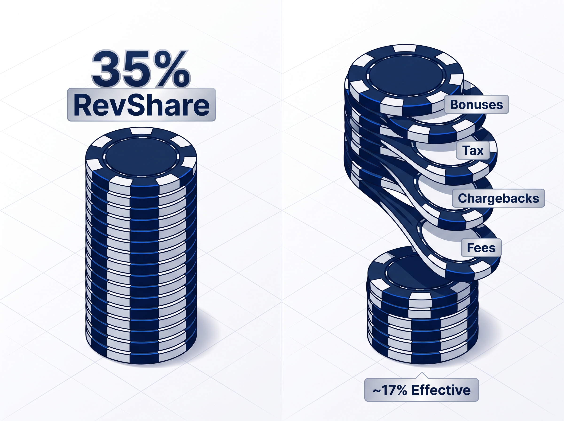 NGR vs GGR: The Revenue Math iGaming Affiliates Get Wrong